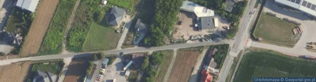 Zdjęcie satelitarne Źródlana ul.