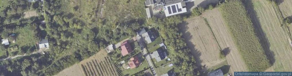 Zdjęcie satelitarne Źródlana ul.
