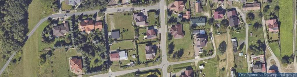 Zdjęcie satelitarne Źródlana ul.