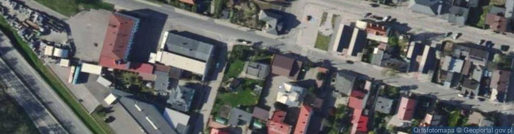 Zdjęcie satelitarne Źródlana ul.