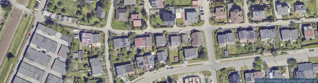 Zdjęcie satelitarne Zrębowa ul.
