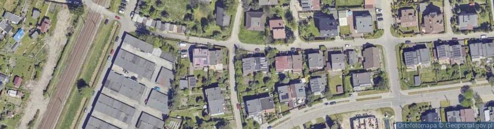 Zdjęcie satelitarne Zrębowa ul.