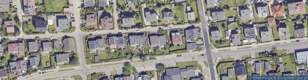 Zdjęcie satelitarne Zrębowa ul.