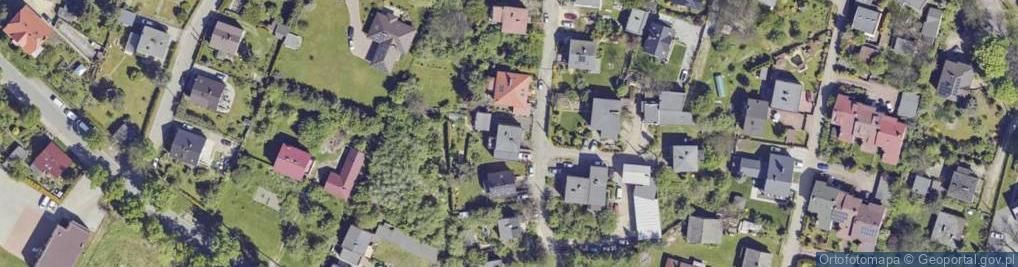 Zdjęcie satelitarne Źródlana ul.