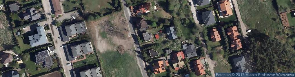 Zdjęcie satelitarne Źródlana ul.