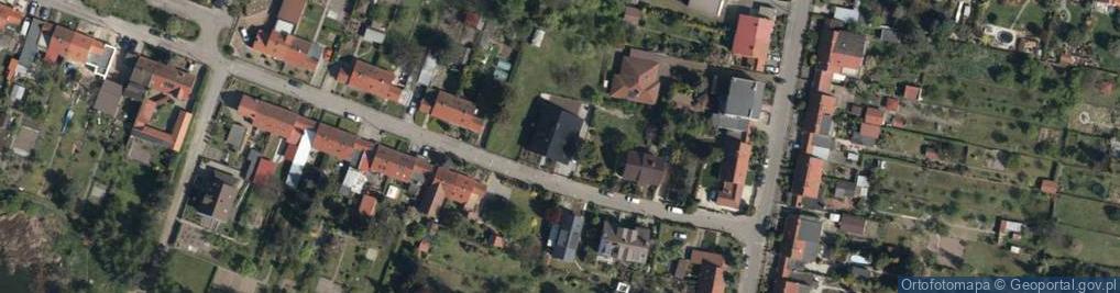 Zdjęcie satelitarne Źródlana ul.