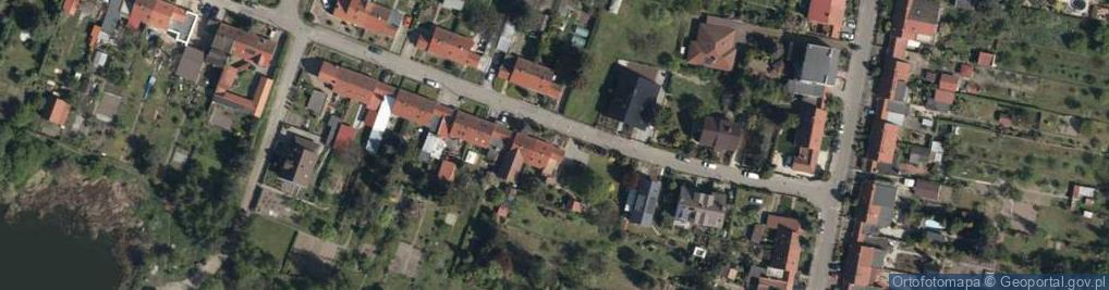 Zdjęcie satelitarne Źródlana ul.