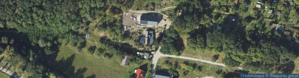 Zdjęcie satelitarne Źródlana ul.