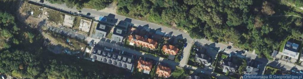 Zdjęcie satelitarne Źródlana ul.