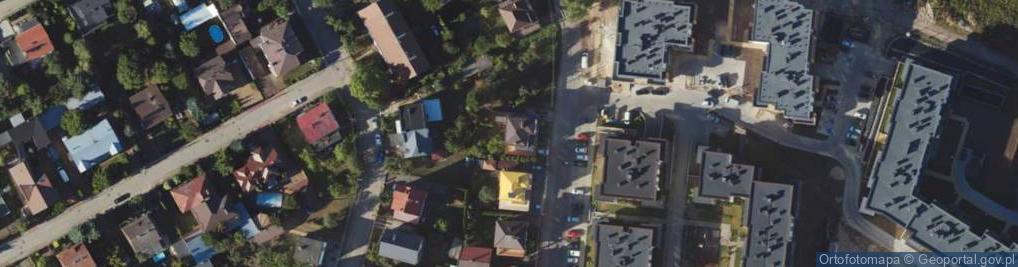 Zdjęcie satelitarne Żubrów ul.