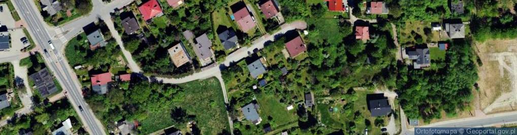 Zdjęcie satelitarne Żubrów ul.