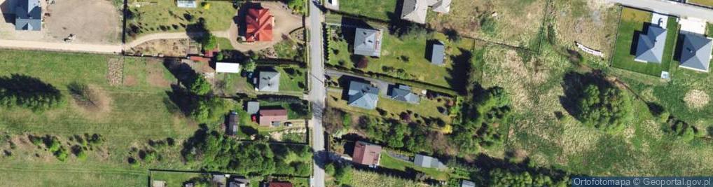 Zdjęcie satelitarne Zuchów ul.