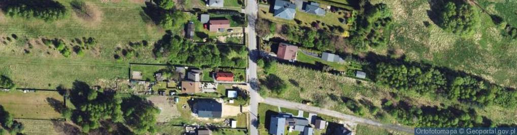 Zdjęcie satelitarne Zuchów ul.