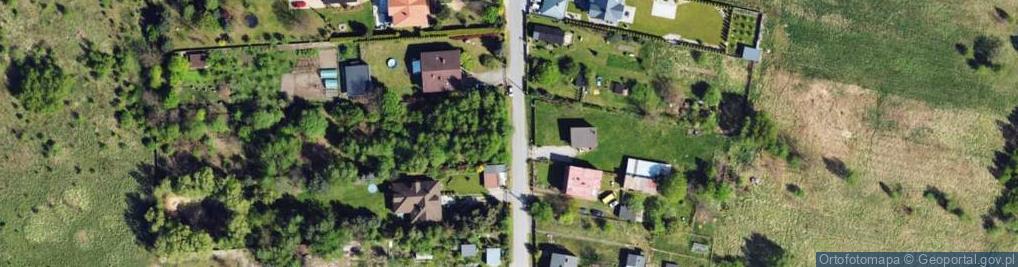 Zdjęcie satelitarne Zuchów ul.