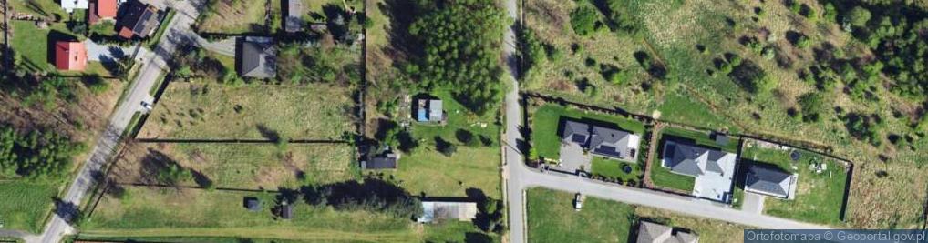 Zdjęcie satelitarne Zuchów ul.