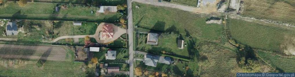 Zdjęcie satelitarne Zuchów ul.