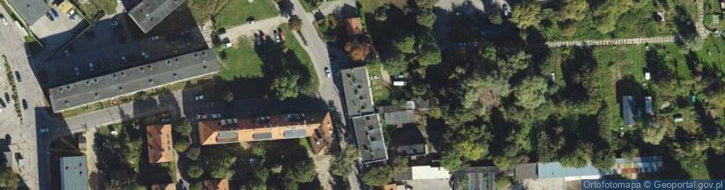 Zdjęcie satelitarne Żuławska ul.