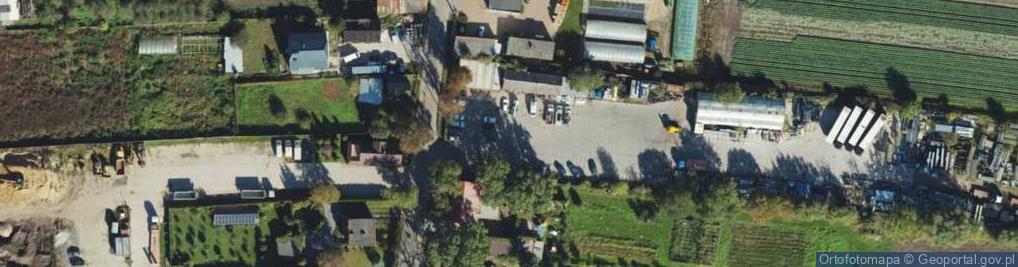 Zdjęcie satelitarne Żuławska ul.