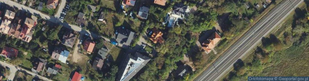 Zdjęcie satelitarne Żuławska ul.