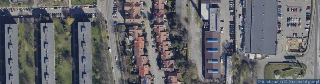Zdjęcie satelitarne Żurawia ul.
