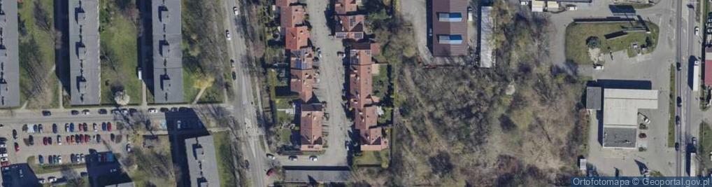 Zdjęcie satelitarne Żurawia ul.