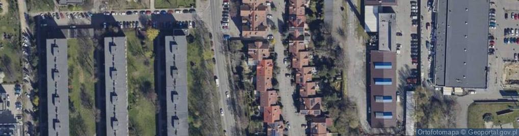 Zdjęcie satelitarne Żurawia ul.