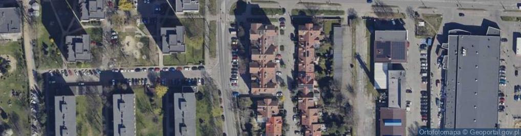 Zdjęcie satelitarne Żurawia ul.