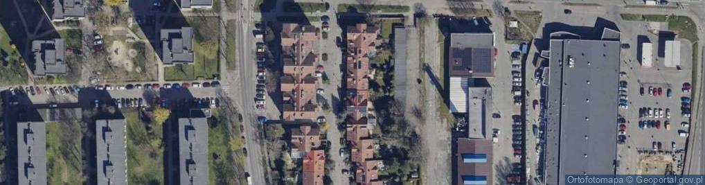 Zdjęcie satelitarne Żurawia ul.