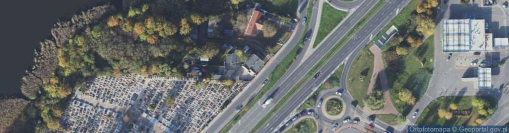 Zdjęcie satelitarne Żuławy ul.