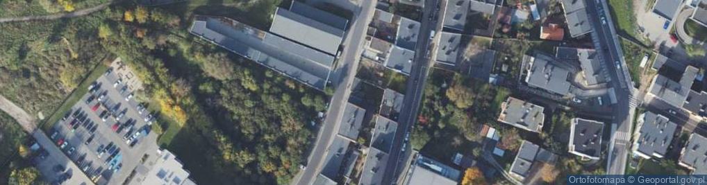 Zdjęcie satelitarne Żuławy ul.