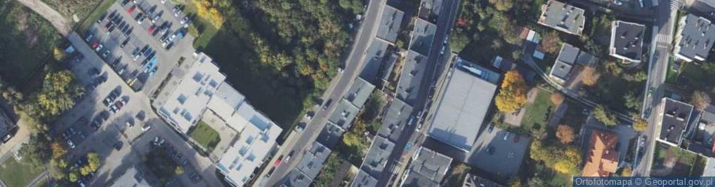 Zdjęcie satelitarne Żuławy ul.