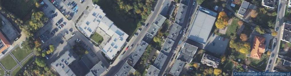 Zdjęcie satelitarne Żuławy ul.
