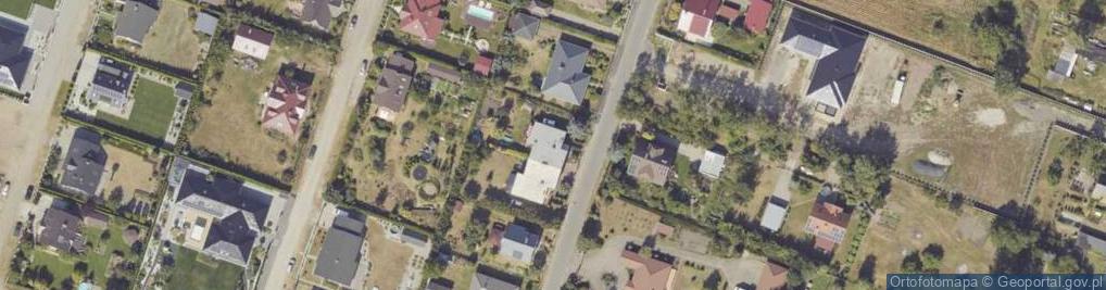 Zdjęcie satelitarne Zuchów ul.