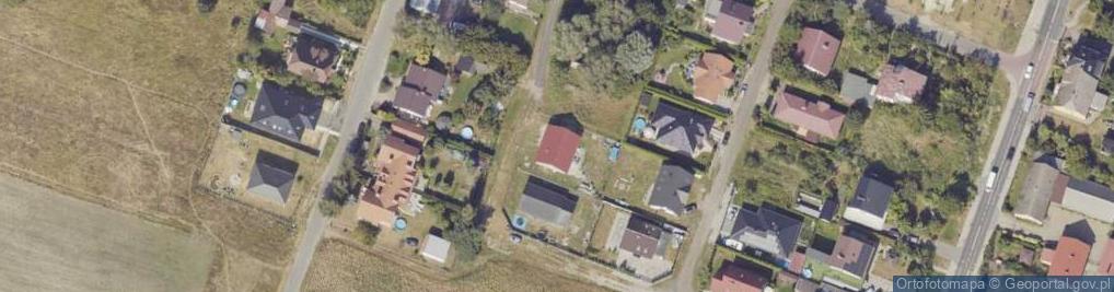 Zdjęcie satelitarne Zuchów ul.