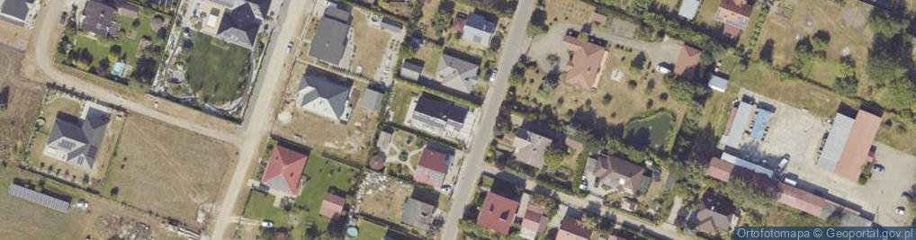 Zdjęcie satelitarne Zuchów ul.