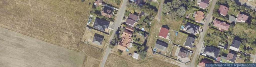 Zdjęcie satelitarne Zuchów ul.