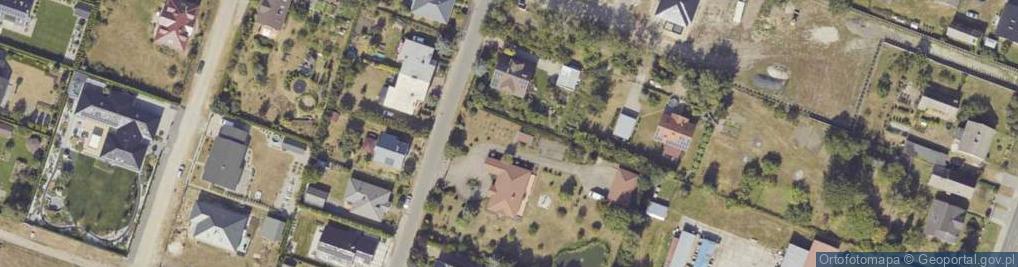 Zdjęcie satelitarne Zuchów ul.