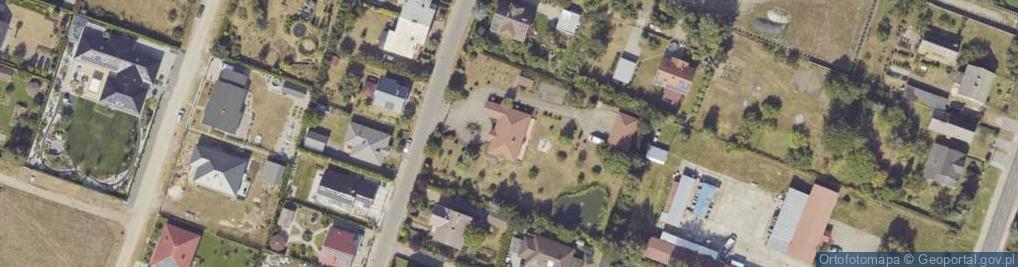 Zdjęcie satelitarne Zuchów ul.
