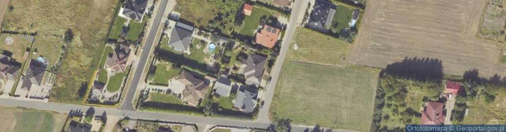 Zdjęcie satelitarne Zuchów ul.