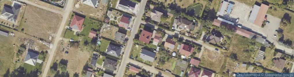 Zdjęcie satelitarne Zuchów ul.