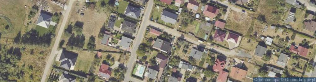 Zdjęcie satelitarne Zuchów ul.