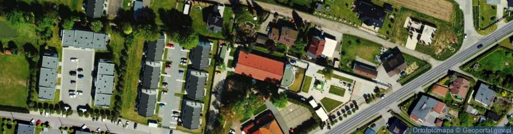 Zdjęcie satelitarne Żubrów ul.