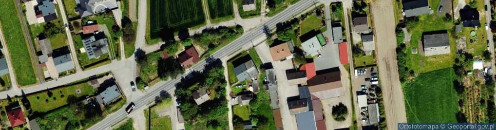 Zdjęcie satelitarne Żubrów ul.