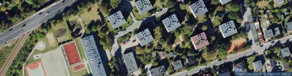 Zdjęcie satelitarne Żurawia ul.