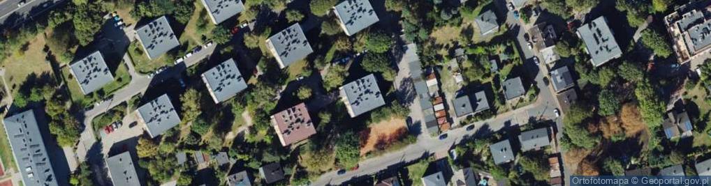 Zdjęcie satelitarne Żurawia ul.