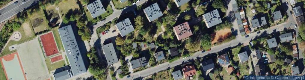 Zdjęcie satelitarne Żurawia ul.