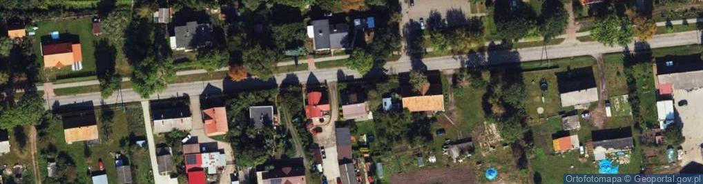 Zdjęcie satelitarne Żuławska ul.