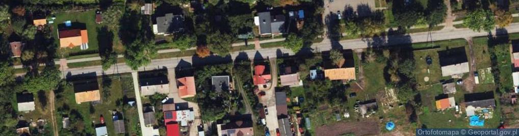Zdjęcie satelitarne Żuławska ul.