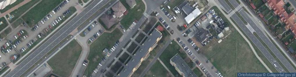 Zdjęcie satelitarne Żurawia ul.
