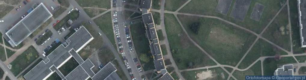 Zdjęcie satelitarne Żurawia ul.